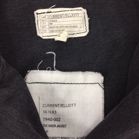CURRENT / ELLIOTT The Biker Jacket S / 2 - Picture 4 of 6